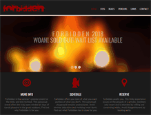 Tablet Screenshot of forbiddenatthepoint.com